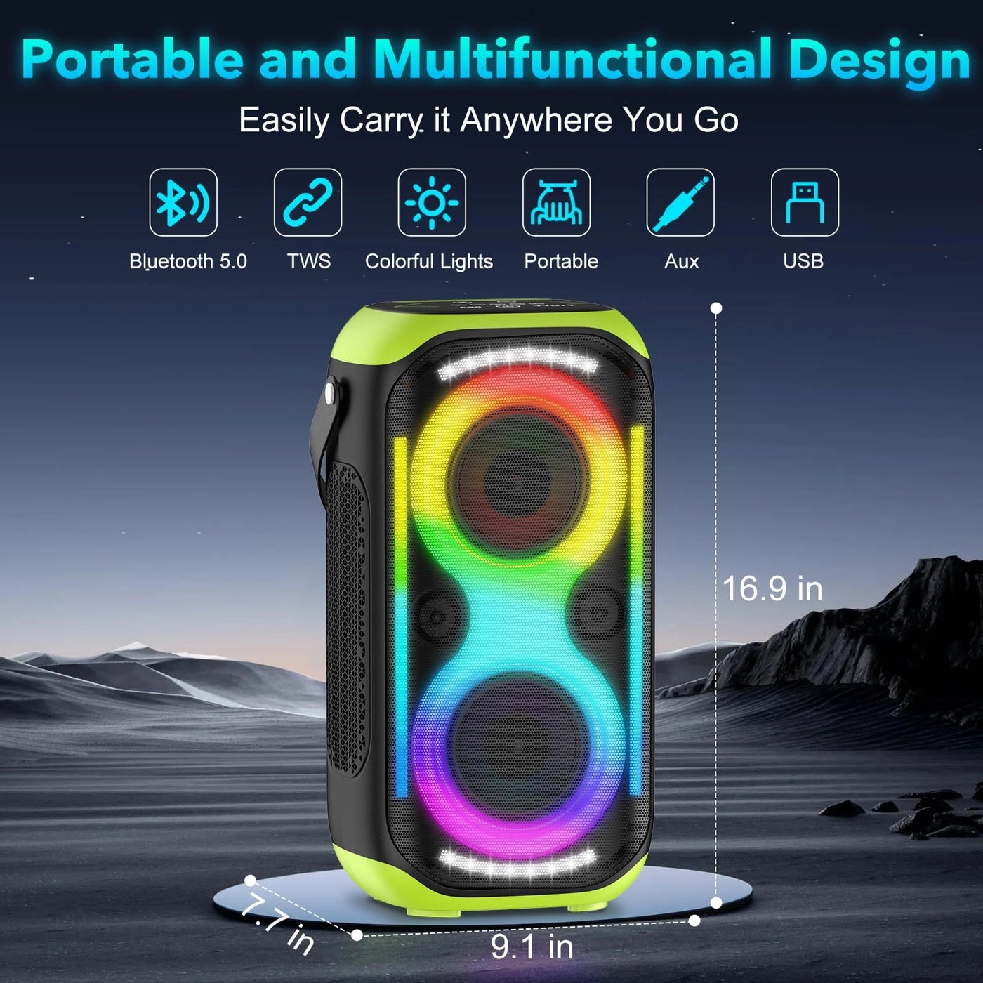 Bluetooth Speaker - 160W