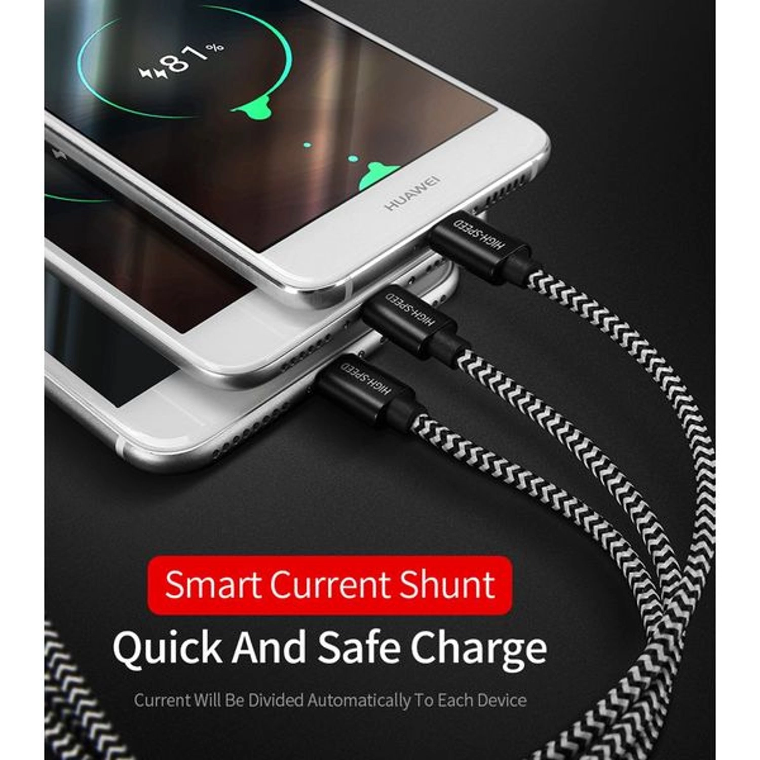 92859 3-in-1 Cable USB-C to microUSB 1.2m