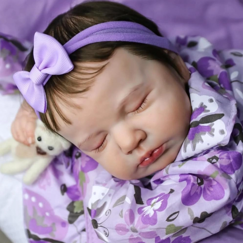 LOULOU Reborn Baby Doll - 20 Inch Vinyl Girl Ages 3+