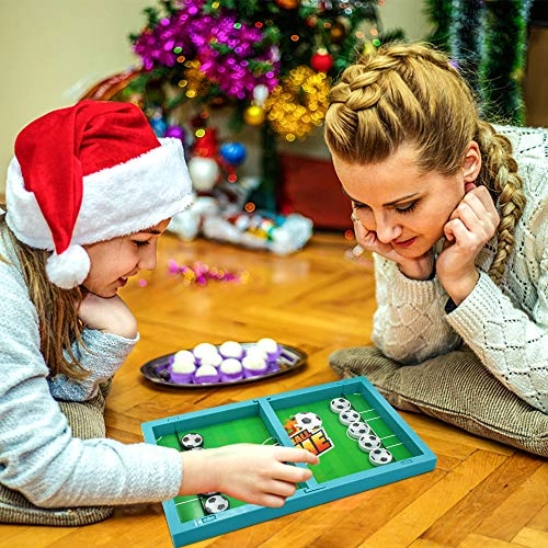 Fast Sling Puck Game - Table Football Green