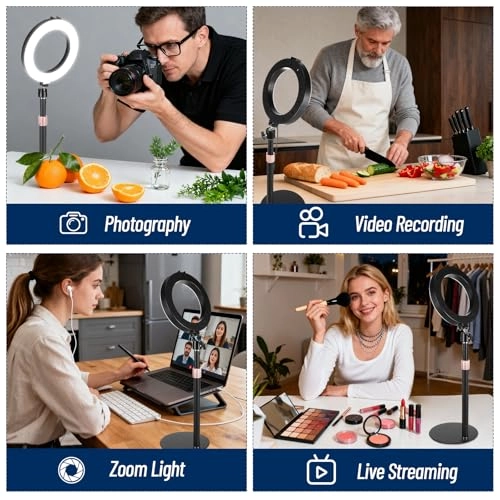 Ring Light - 6.3" 3 Lighting Modes USB Powered