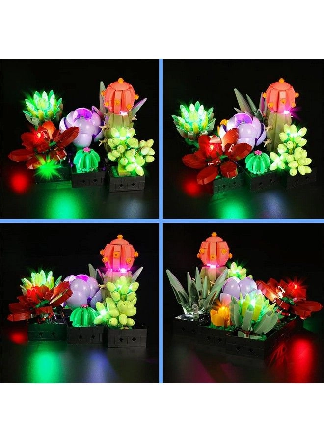 Led Light Set For Lego Succulents (10309) - Flowers