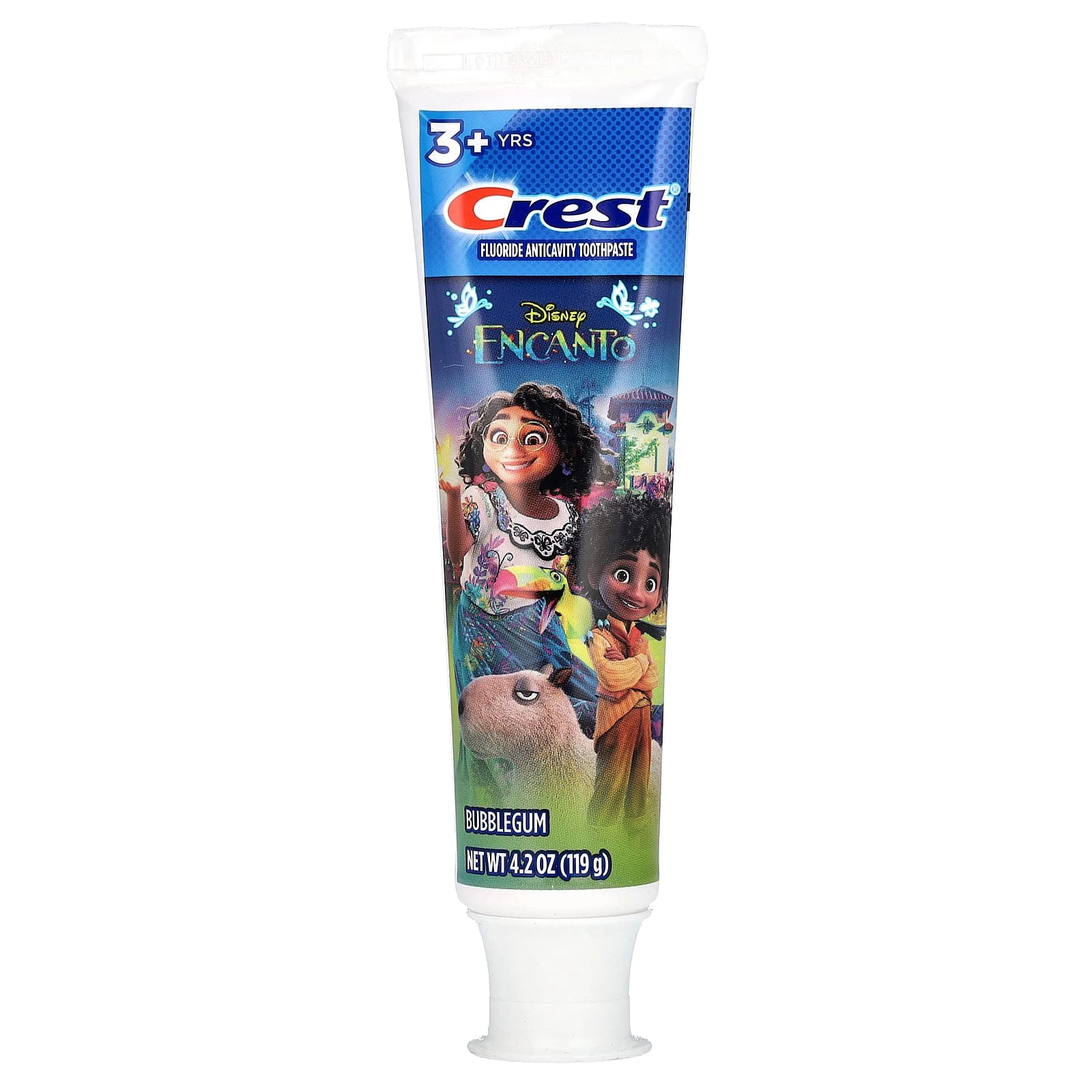 Crest Fluoride Anticavity Bubblegum Toothpaste 3+ Yrs 119 g