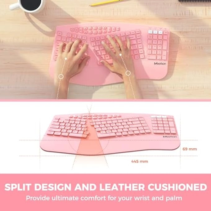 ERGONOMIC KEYBOARD - Wireless/Wired
