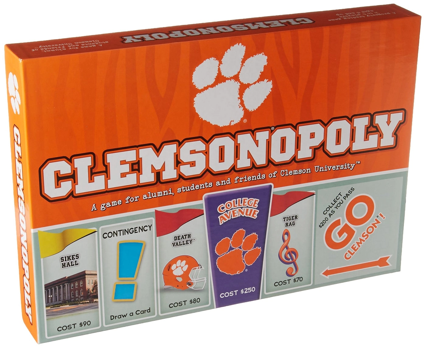 Late for the Sky Clemsonopoly - Clemson University Brown