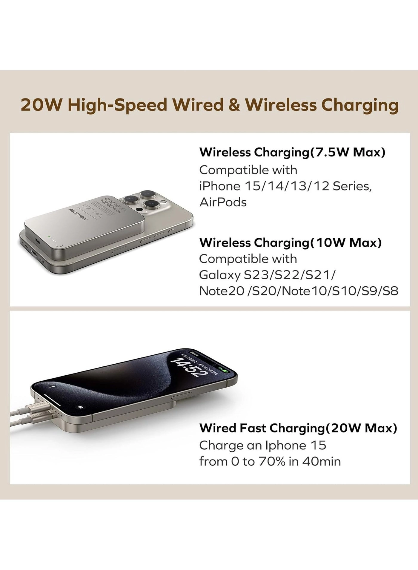 Q.Mag Power 7 - 10000mAh 20W