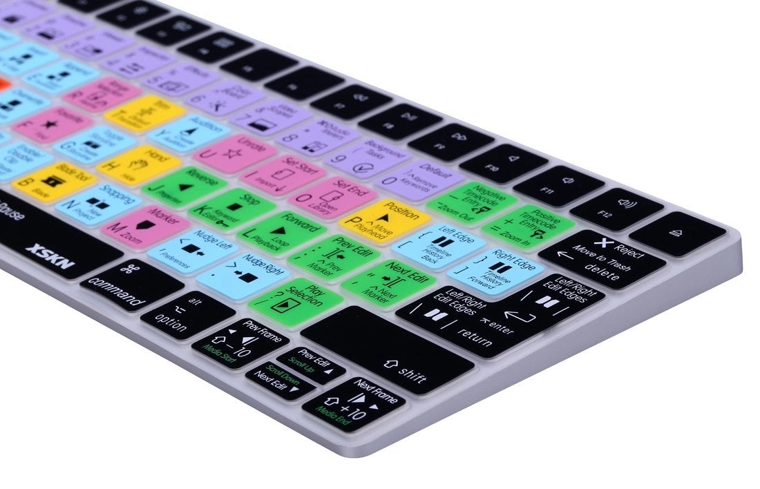 Final Cut Pro X 10 Shortcut Keyboard Silicone Cover - US/EU