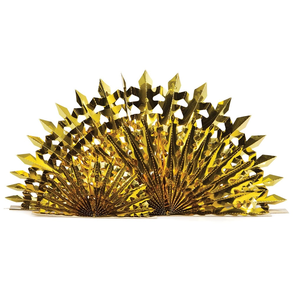 CREATIVE CONVERTING Glitz Gold Hanging Foil Décor
