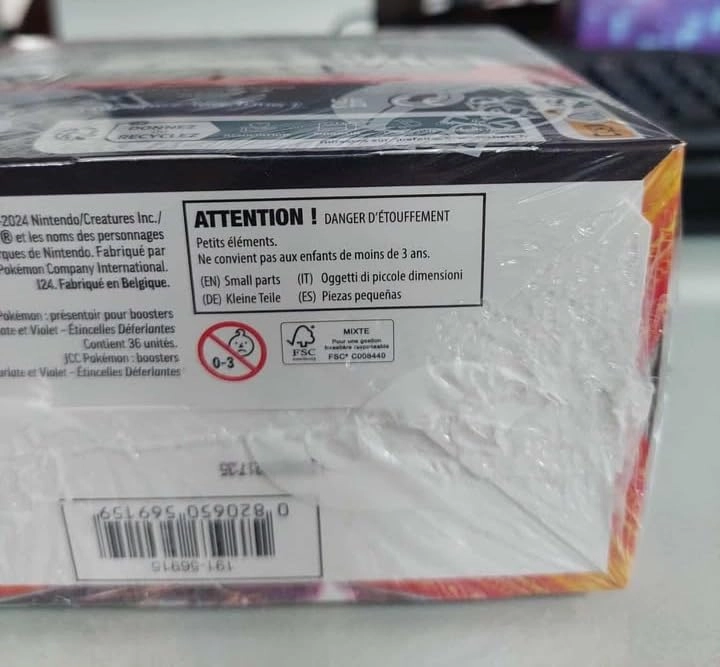 EV8 - Surging Sparks - English 36pcs