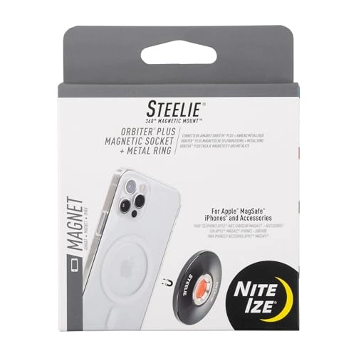 Steelie Orbiter Plus Magnetic Socket + Metal Ring