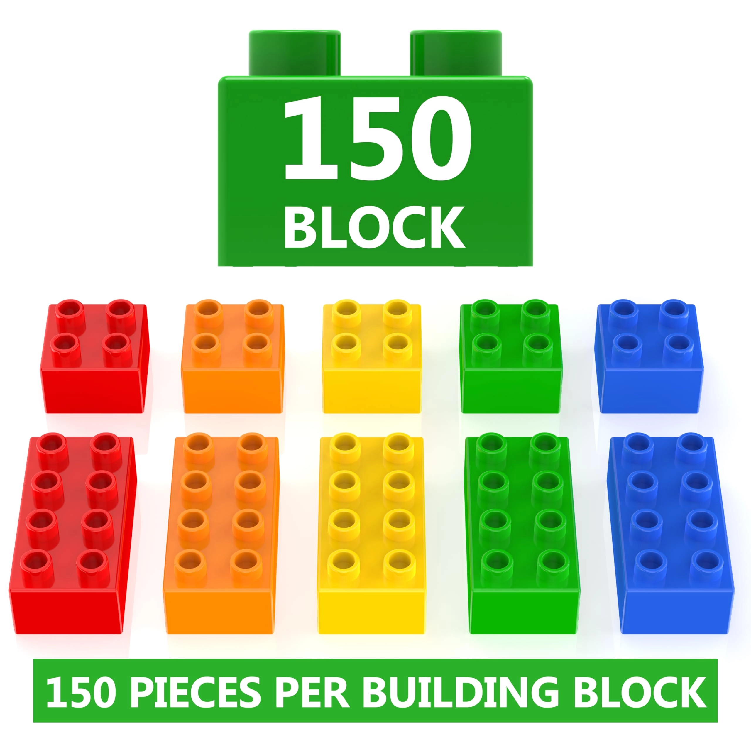 Blocs de construction - 150 pcs Architecture