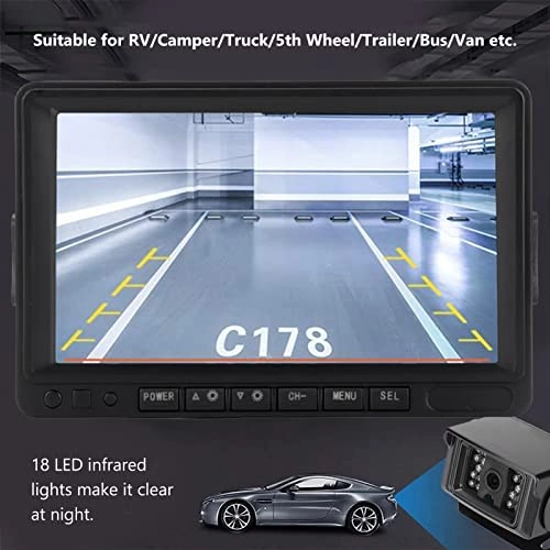 Rear View Backup Camera - Night Vision Wired 1080P