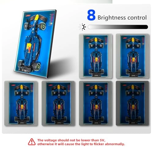 Display Wallboard - for LEGO Technic Oracle Red Bull Racing Car 42206 75X45cm