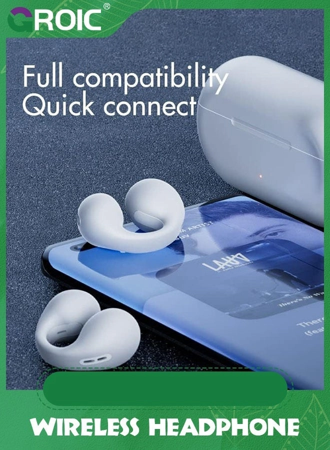 Clip-on Wireless Earbuds