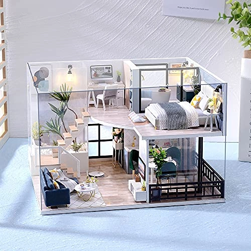 DIY Miniature Dollhouse Kit - Warm Moment 1:24