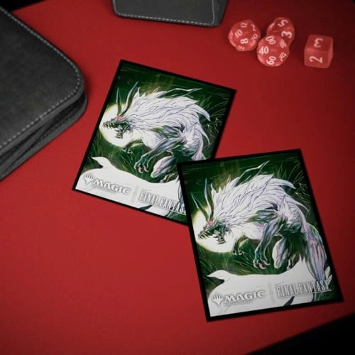 Final Fantasy x Universes Beyond Summon Fenrir Deck Protector Sleeves - 100pcs
