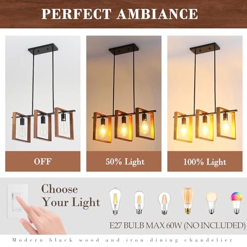 Kitchen Island Lighting - Dimmable