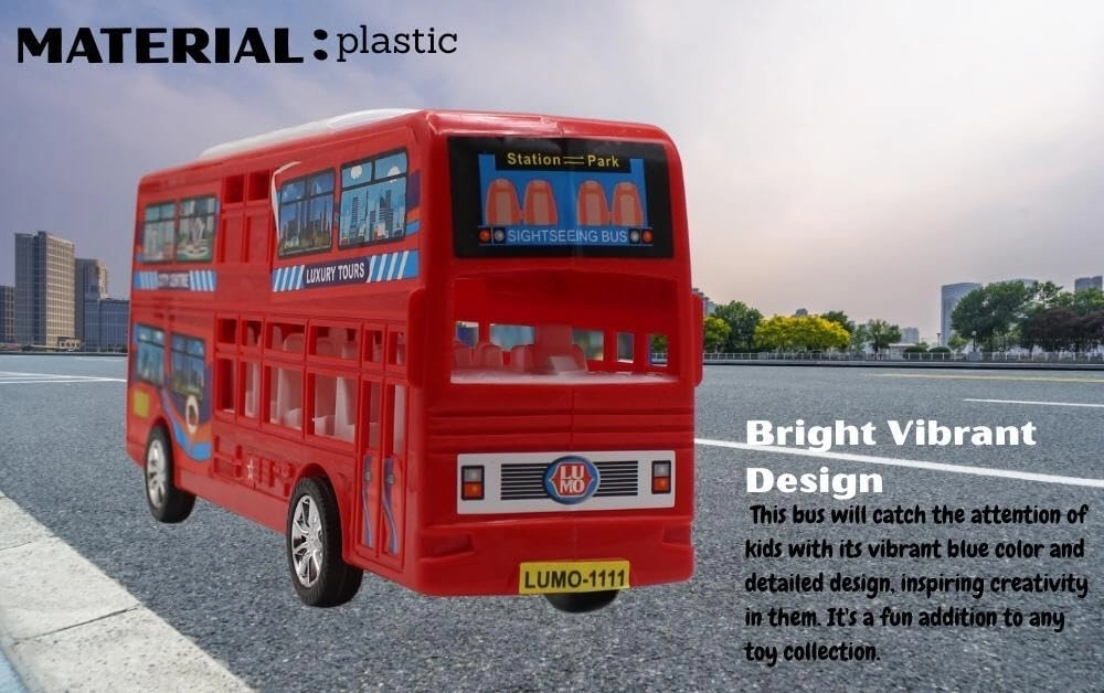 Double Decker Bus - 1 pcs