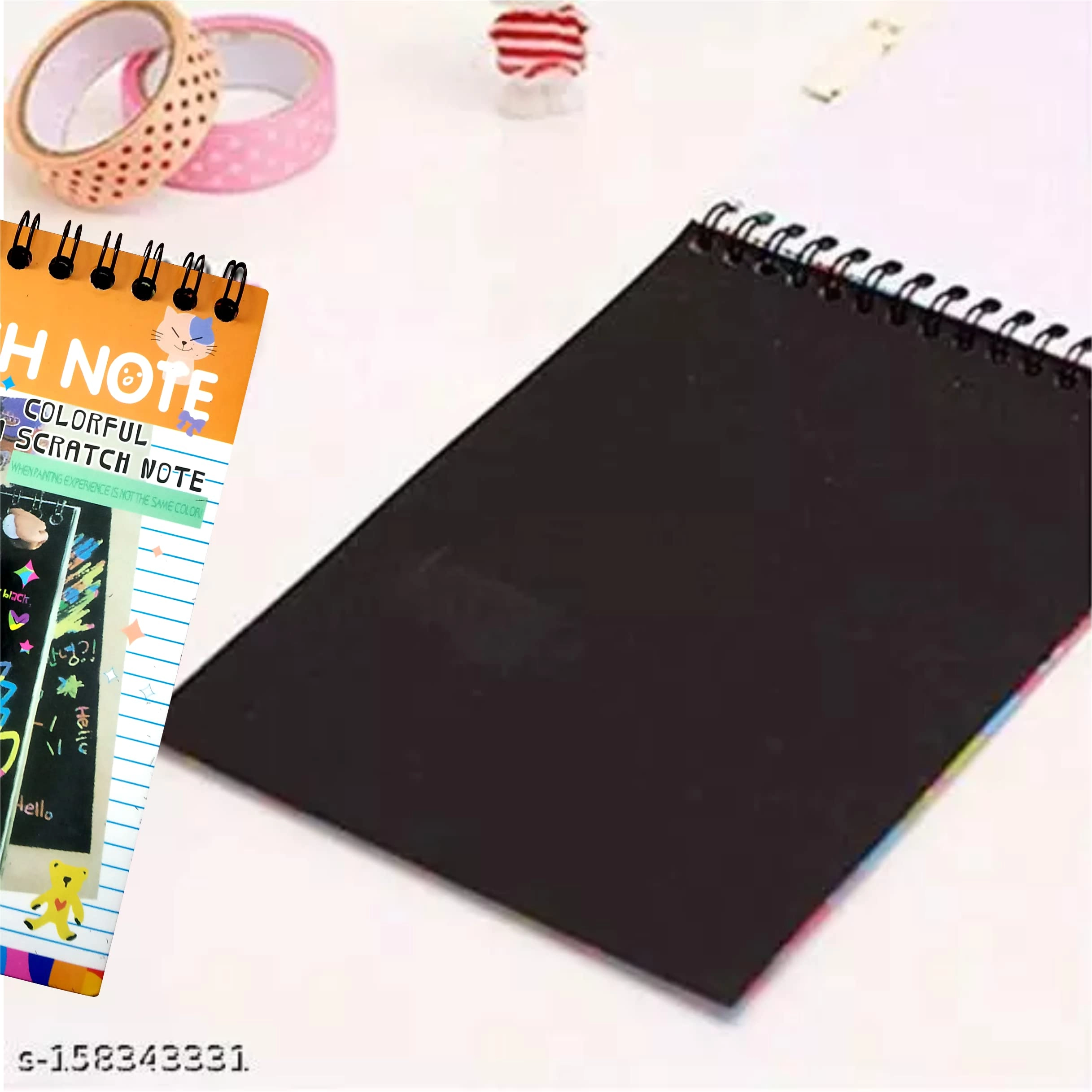 Scratch Book - 3+ years 12 pcs