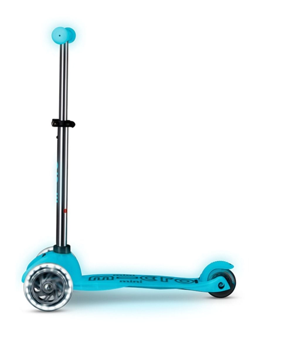 Mini Deluxe 3-Wheel Kick Scooter – 120/85 mm LED