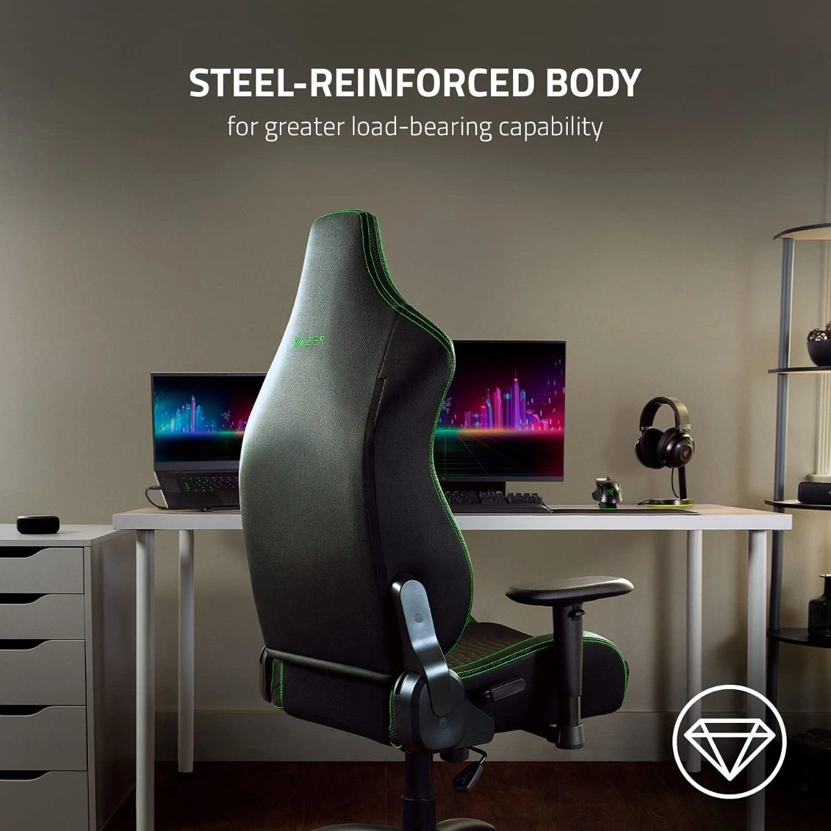 Iskur X - Gaming Chair Green