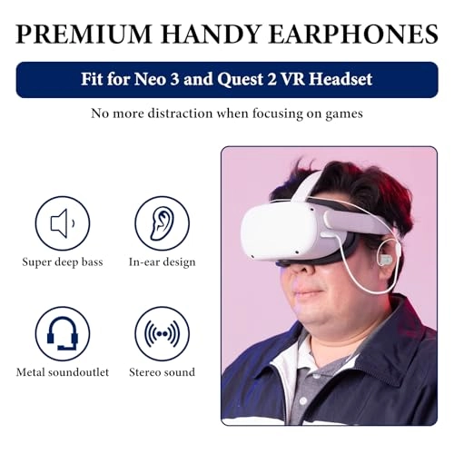 VR In-Ear Headphones Wired Earbud