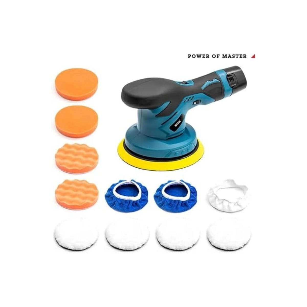 Cordless car polisher - 6-speed