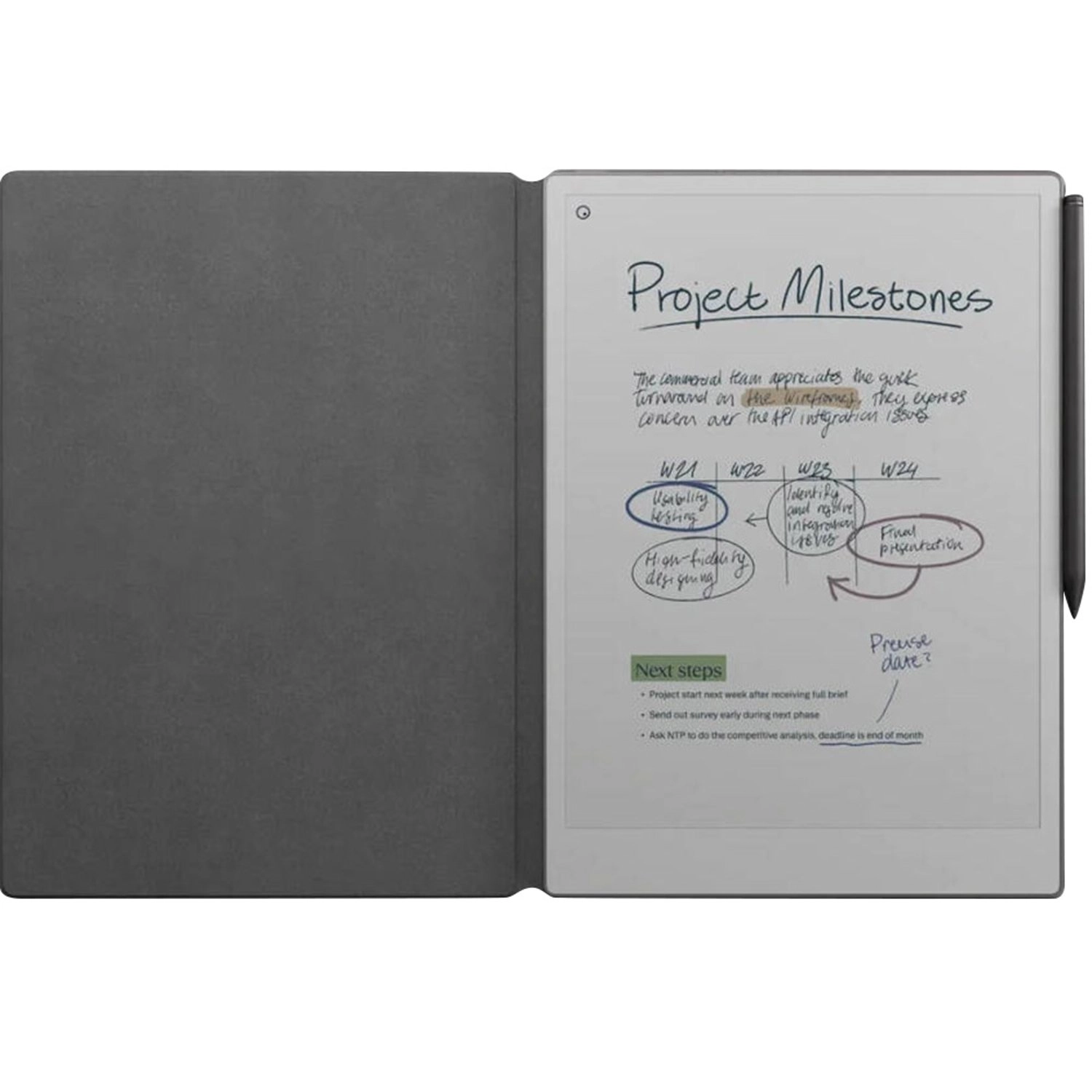 Folio Case with Marker Strap for Paper Pro 11.8-inch