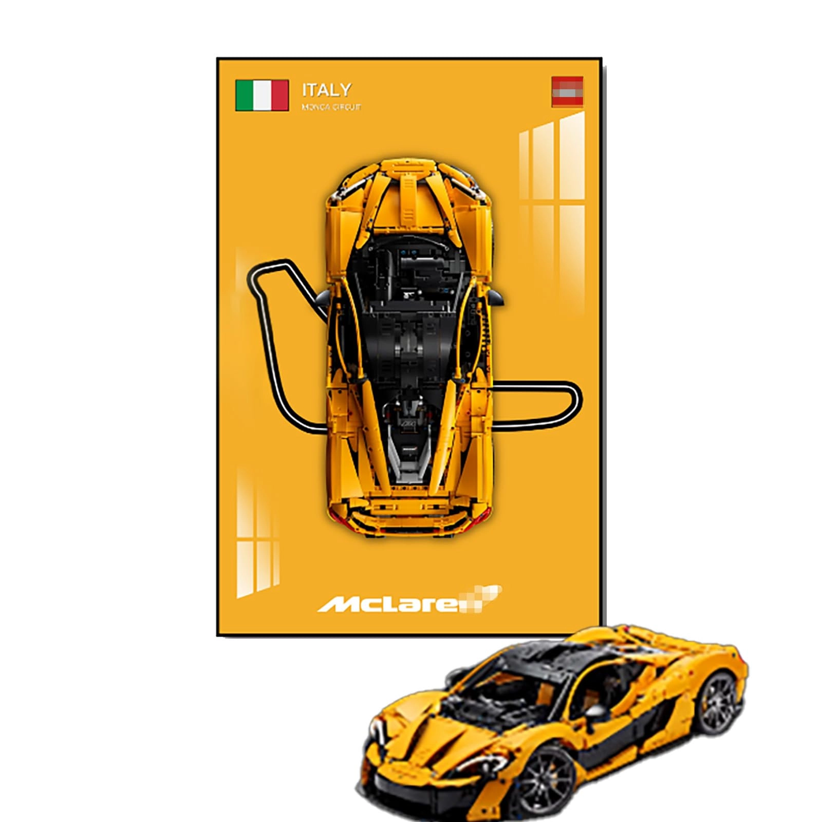 bodamaike Display Wall Plate (42172) - Monza Circuit in Italy