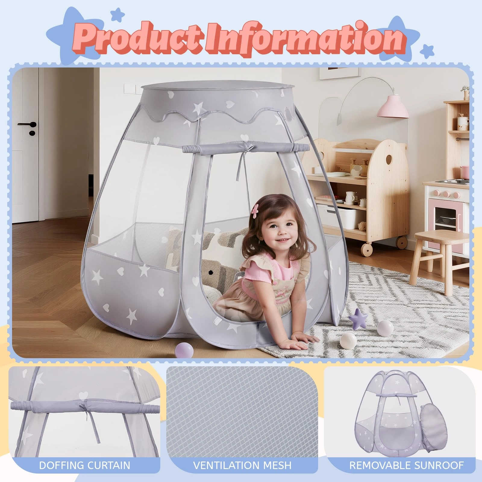 Pop Up Play Tent