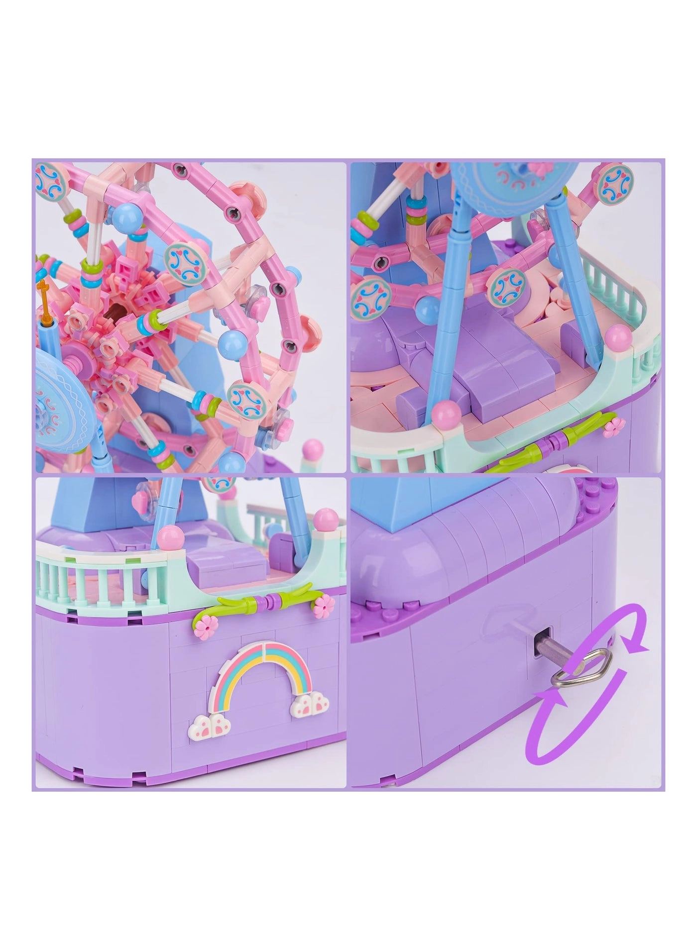 Ferris Wheel Music Box - Amusement Park 710 pcs