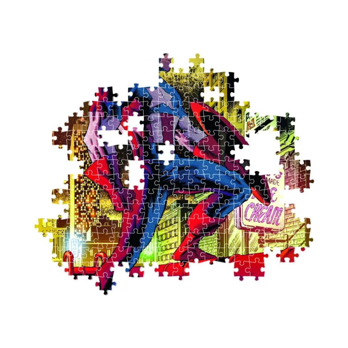 Marvel Captain America Puzzle (527-37049CLEMEN) - 1000 pcs