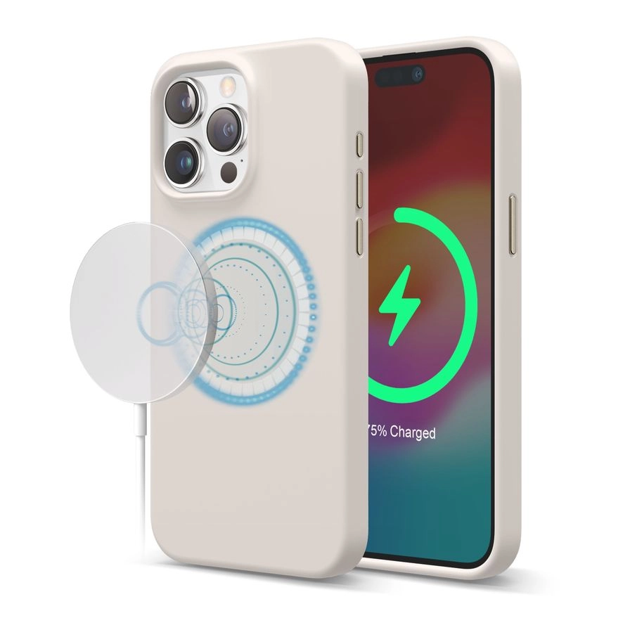 ELAGO DESIGN MagSafe Silicone Case For iPhone 15 Pro Max - Liquid Silicone