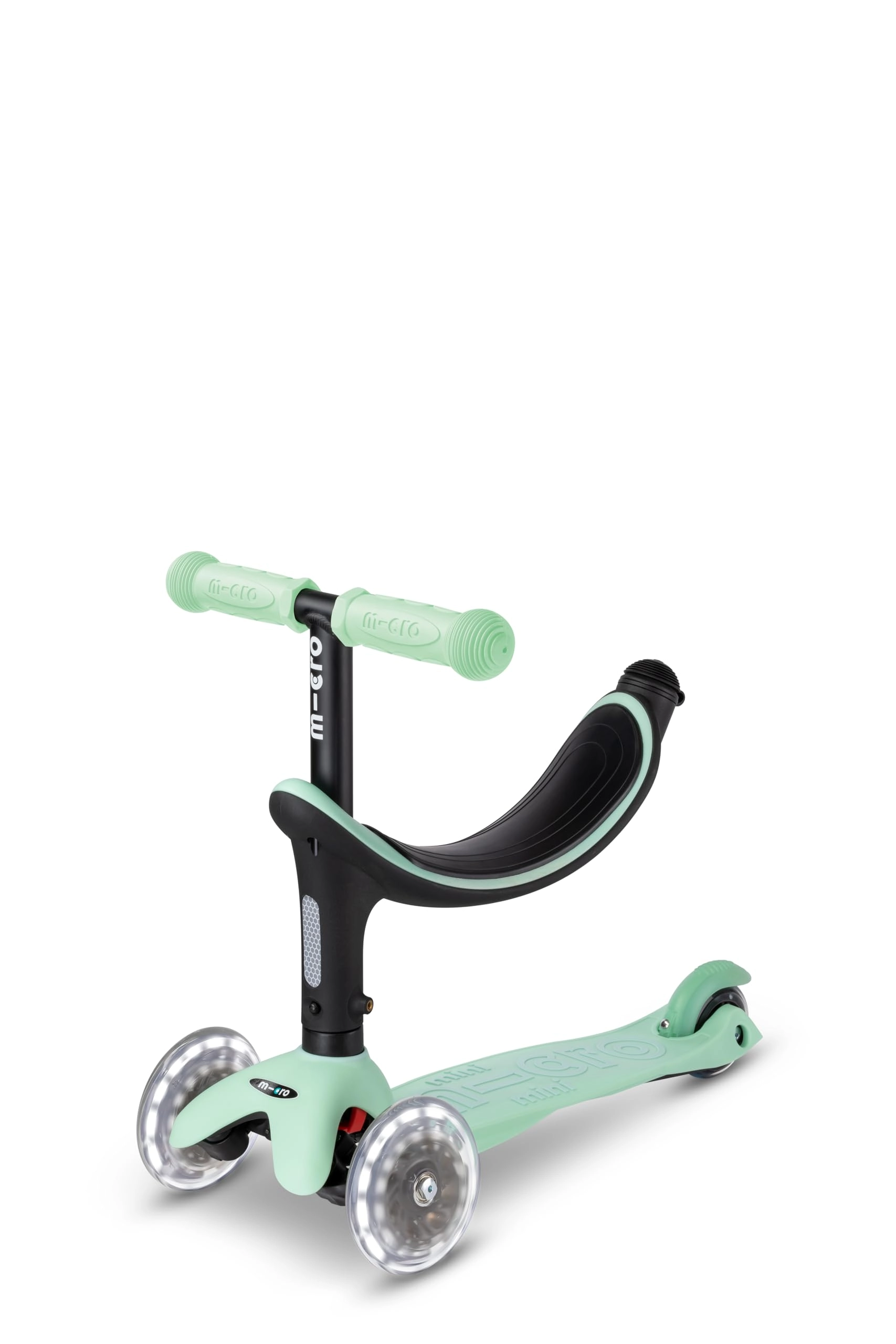 Mini 2Grow Deluxe Magic 3-Wheel Kick Scooter – 120/85mm LED