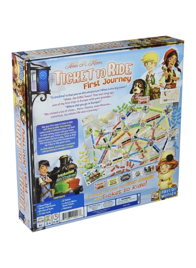 Ticket to Ride: First Journey Europe