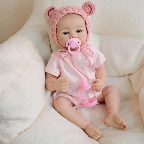 Reborn Baby Doll - 20 Inch Vinyl Girl Ages 3+