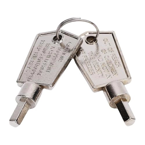 Freezer Key - Aluminum Alloy Portable Lightweight 2 Pcs