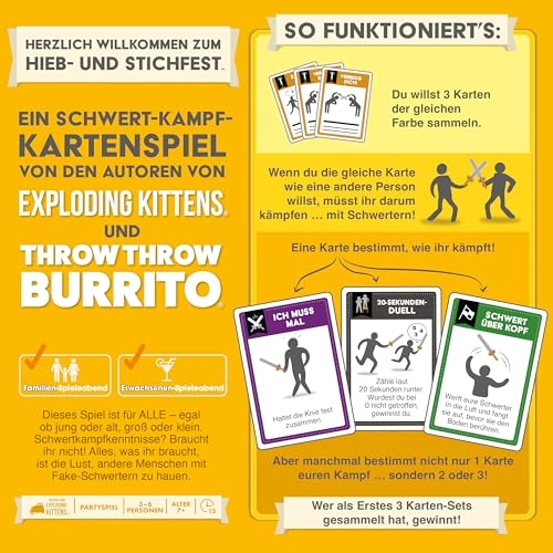 Herzlich Willkommen zum Hieb- und Stichfest (German)