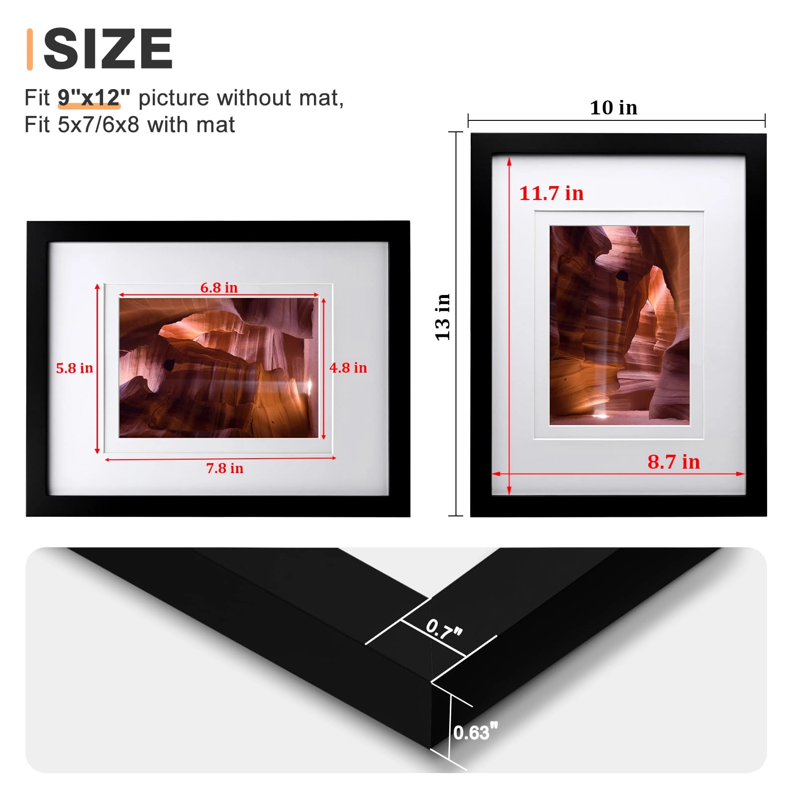 Picture Frames - 9x12