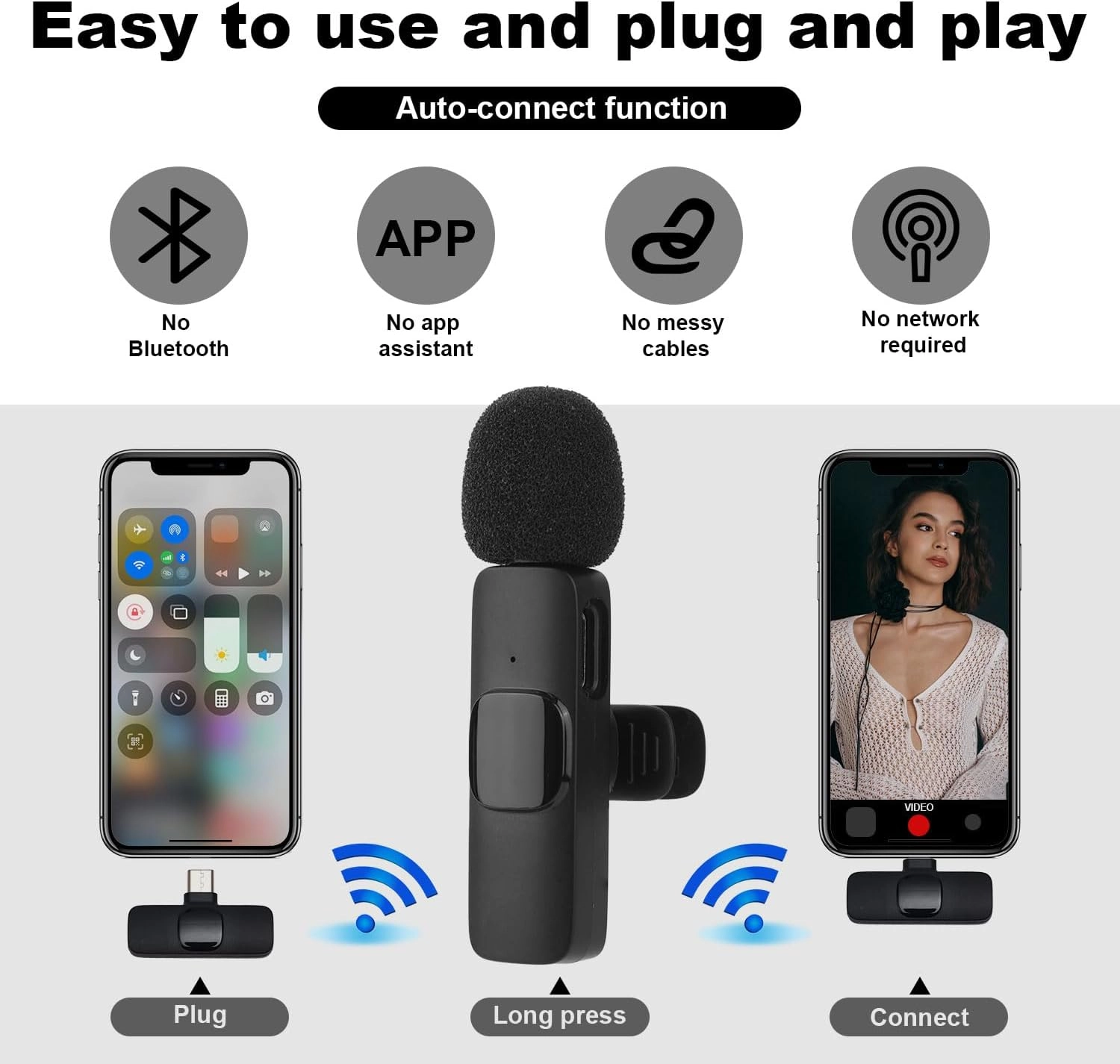 Lavalier Microphone Wireless Microphone