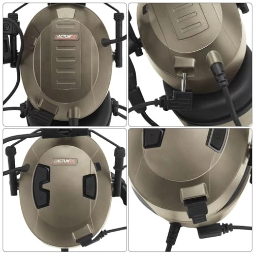 7.0 mm Earmuffs Headphone - NRR 26dB TP-120 U-174 Connector