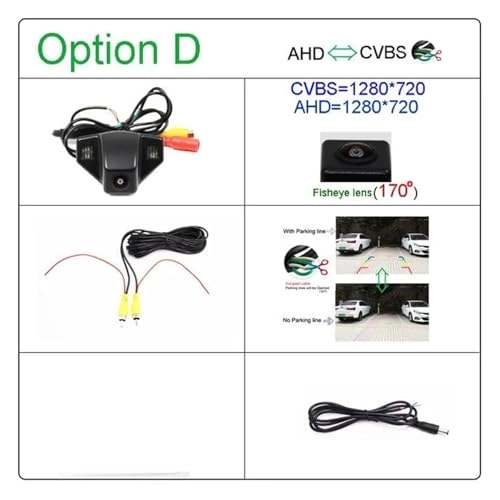 Car Rear View Camera - Night vision 1920 x 1080P