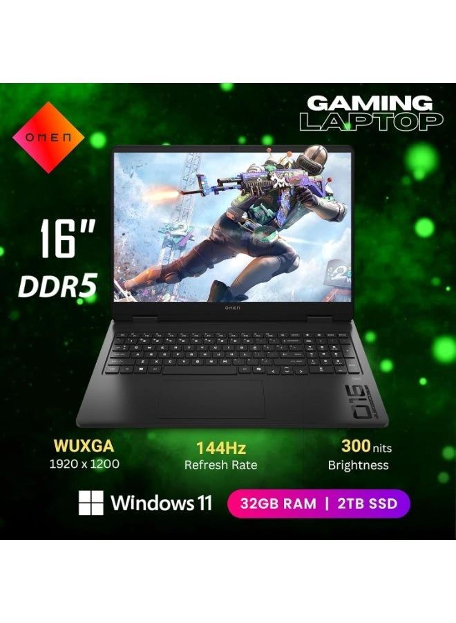 OMEN 16 - 16'' Ryzen 9-8940HX 16GB DDR5 512GB SSD