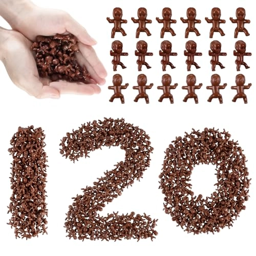 ZJJZGYXINTAI Plastic Babies - 120 PCS Baby Shower