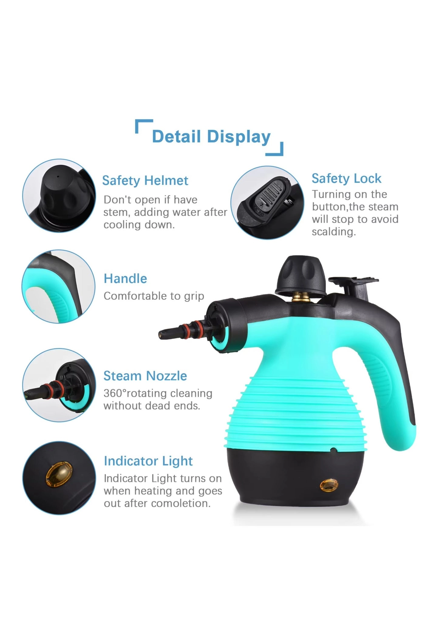 Handheld Steam Cleaner - 3.0bar 350ml