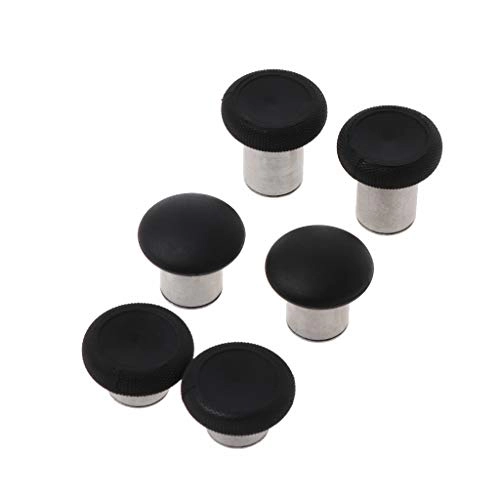 Swap Thumbstick Grips - 6pcs Compatible for Xbox One Elite PS4 Controller Plastic Metal
