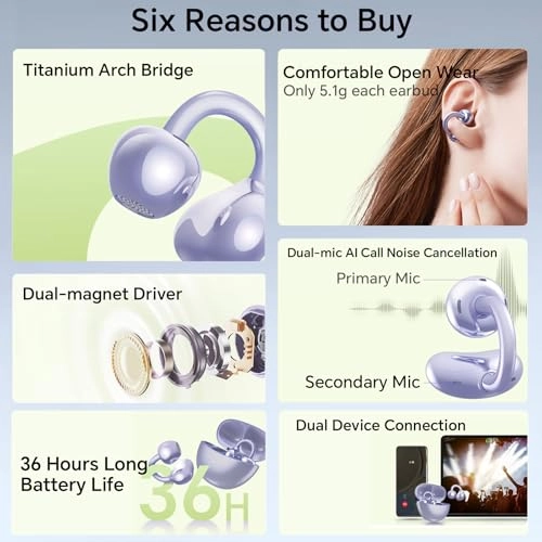 Choice Earbuds Clip Wireless Earbud