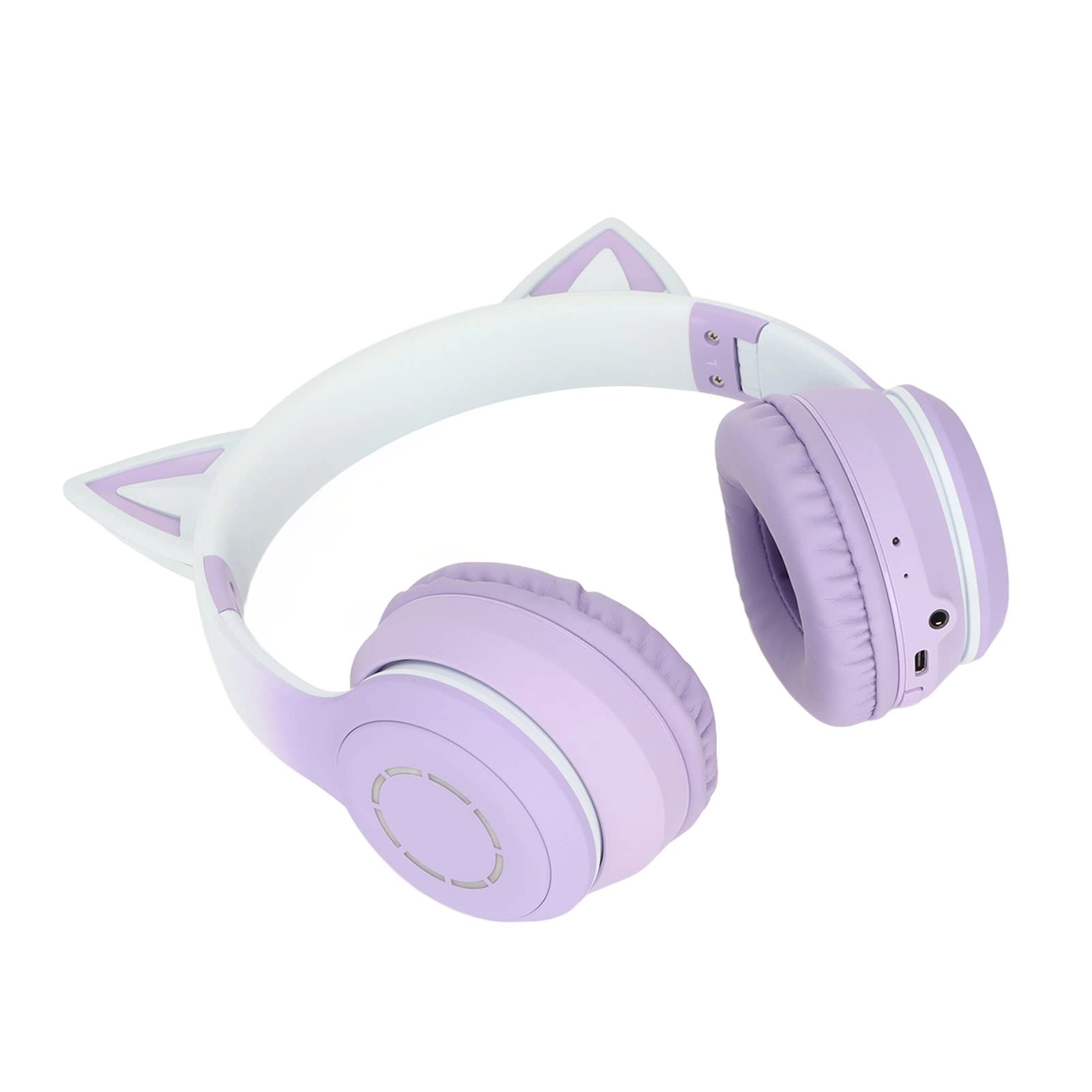 Bewinner Cute Cat Ear Gaming Headphones Wireless Headset