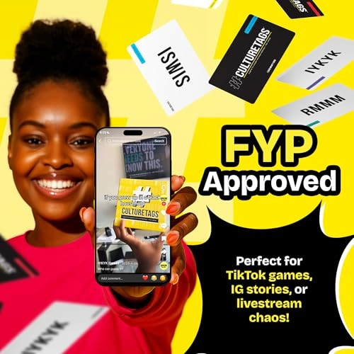 A Game for People Who Love Hashtags + The Culture - English 13 years and up 350 CARDS