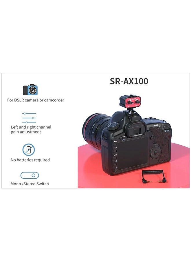 SR-AX100 3.5mm-Mini-Jack Microphone